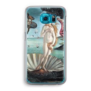 CaseCompany Birth Of Venus: Samsung Galaxy S6 Transparant Hoesje