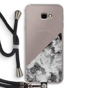 CaseCompany Onweer: Samsung Galaxy J4 Plus Transparant Hoesje met koord