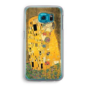CaseCompany Der Kuss: Samsung Galaxy S6 Transparant Hoesje