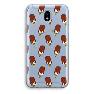 CaseCompany Yummy: Samsung Galaxy J5 (2017) Transparant Hoesje