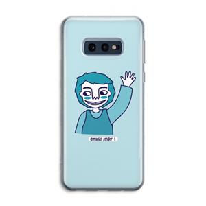 CaseCompany Zwaai: Samsung Galaxy S10e Transparant Hoesje