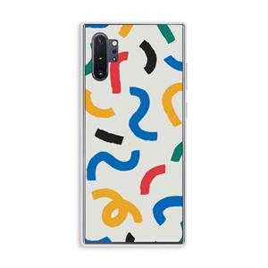 CaseCompany Illustratieve pop 2: Samsung Galaxy Note 10 Plus Transparant Hoesje