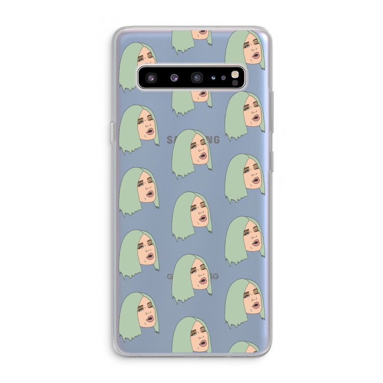 CaseCompany King Kylie: Samsung Galaxy S10 5G Transparant Hoesje