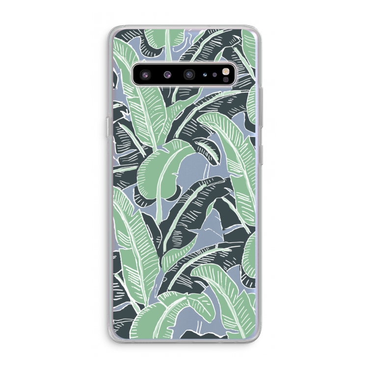 CaseCompany This Sh*t Is Bananas: Samsung Galaxy S10 5G Transparant Hoesje