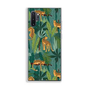 CaseCompany Luipaard 2: Samsung Galaxy Note 10 Plus Transparant Hoesje