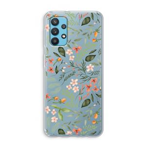CaseCompany Sweet little flowers: Samsung Galaxy A32 4G Transparant Hoesje