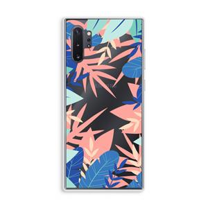 CaseCompany Tropisch: Samsung Galaxy Note 10 Plus Transparant Hoesje