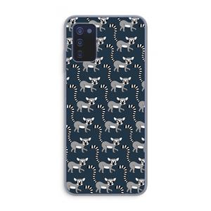 CaseCompany Makis: Samsung Galaxy A03s Transparant Hoesje