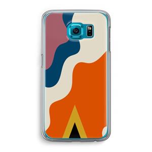 CaseCompany Noor A: Samsung Galaxy S6 Transparant Hoesje