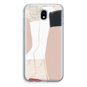 CaseCompany Lava: Samsung Galaxy J5 (2017) Transparant Hoesje