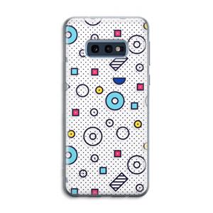 CaseCompany 8-bit N°9: Samsung Galaxy S10e Transparant Hoesje