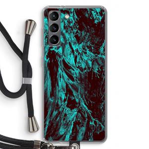 CaseCompany Ice Age: Samsung Galaxy S21 Transparant Hoesje met koord
