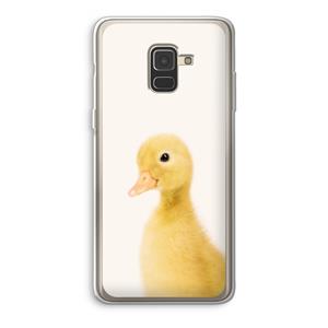 CaseCompany Duke: Samsung Galaxy A8 (2018) Transparant Hoesje
