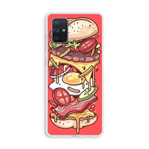 CaseCompany Diet Coke Please: Galaxy A71 Transparant Hoesje