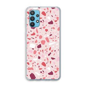 CaseCompany Terrazzo N°15: Samsung Galaxy A32 4G Transparant Hoesje