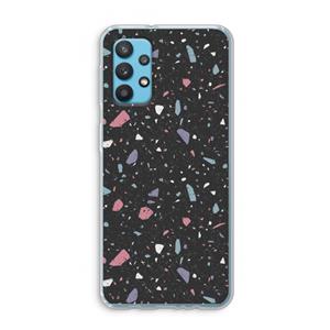 CaseCompany Terrazzo N°16: Samsung Galaxy A32 4G Transparant Hoesje