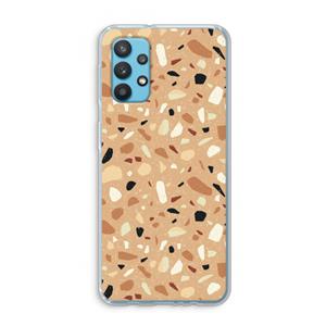 CaseCompany Terrazzo N°17: Samsung Galaxy A32 4G Transparant Hoesje