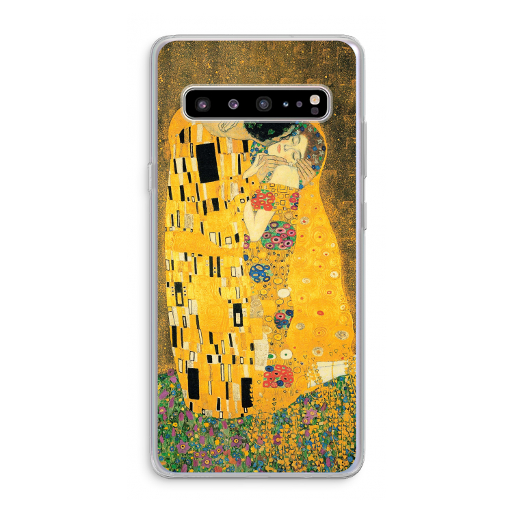 CaseCompany Der Kuss: Samsung Galaxy S10 5G Transparant Hoesje