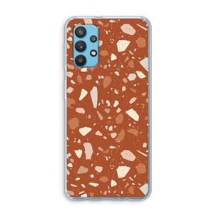 CaseCompany Terrazzo N°22: Samsung Galaxy A32 4G Transparant Hoesje