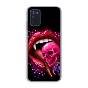 CaseCompany Dodelijk zoet: Samsung Galaxy A03s Transparant Hoesje