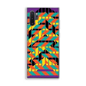 CaseCompany Skew Bee 2: Samsung Galaxy Note 10 Plus Transparant Hoesje