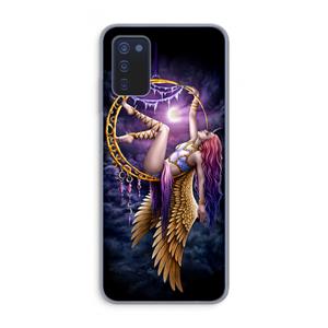 CaseCompany Aerial Angel: Samsung Galaxy A03s Transparant Hoesje