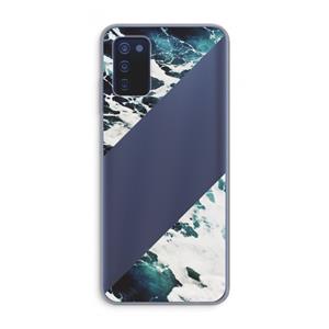 CaseCompany Golven: Samsung Galaxy A03s Transparant Hoesje