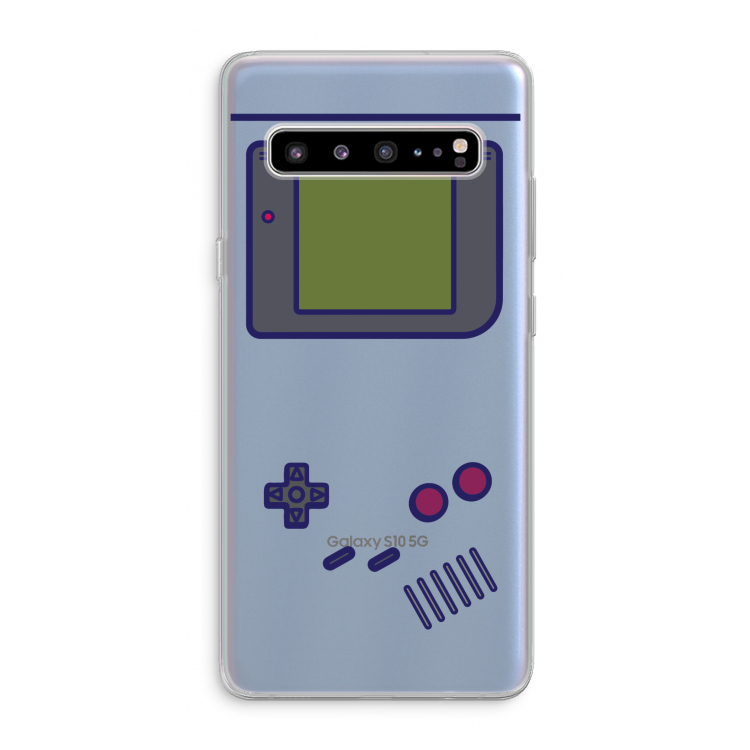 CaseCompany Game On: Samsung Galaxy S10 5G Transparant Hoesje