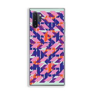 CaseCompany Skew Blush 3: Samsung Galaxy Note 10 Plus Transparant Hoesje