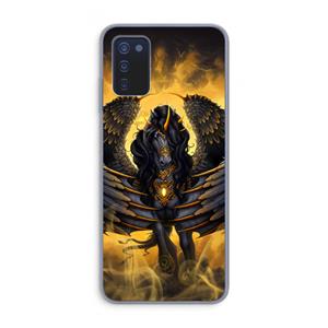 CaseCompany Pegasus: Samsung Galaxy A03s Transparant Hoesje