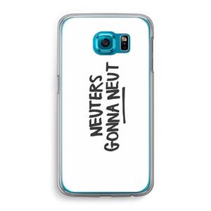 CaseCompany Neuters: Samsung Galaxy S6 Transparant Hoesje