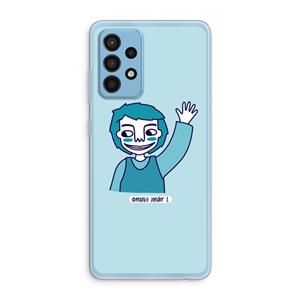 CaseCompany Zwaai: Samsung Galaxy A52 Transparant Hoesje