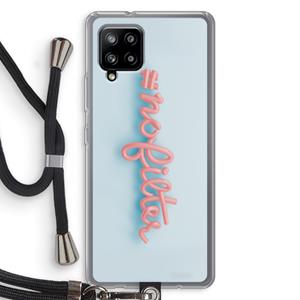 CaseCompany nofilter: Samsung Galaxy A42 5G Transparant Hoesje met koord