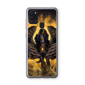 CaseCompany Pegasus: Samsung Galaxy A21s Transparant Hoesje