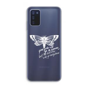 CaseCompany Good or bad: Samsung Galaxy A03s Transparant Hoesje
