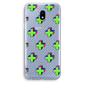 CaseCompany 8-bit N°10: Samsung Galaxy J3 (2017) Transparant Hoesje