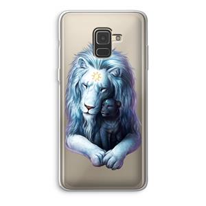 CaseCompany Child Of Light: Samsung Galaxy A8 (2018) Transparant Hoesje