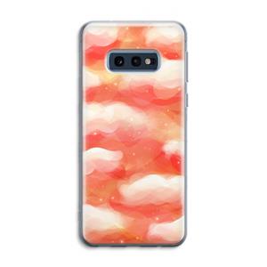 CaseCompany Lichte Wolken: Samsung Galaxy S10e Transparant Hoesje
