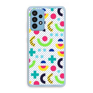 CaseCompany 8-bit N°1: Samsung Galaxy A52 Transparant Hoesje