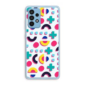 CaseCompany 8-bit N°2: Samsung Galaxy A52 Transparant Hoesje