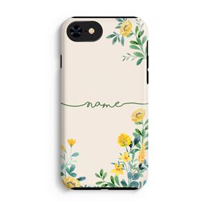 CaseCompany Gele bloemen: iPhone SE 2020 Tough Case