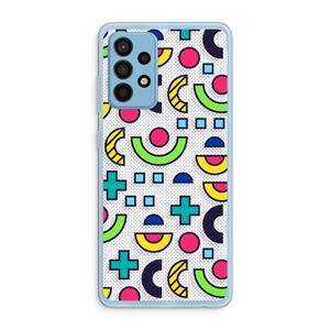 CaseCompany 8-bit N°6: Samsung Galaxy A52 Transparant Hoesje