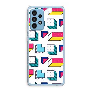 CaseCompany 8-bit N°7: Samsung Galaxy A52 Transparant Hoesje