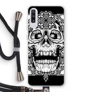 CaseCompany Seek & Destroy: Samsung Galaxy A70 Transparant Hoesje met koord