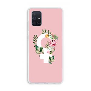CaseCompany Venus: Galaxy A71 Transparant Hoesje