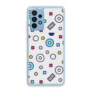 CaseCompany 8-bit N°9: Samsung Galaxy A52 Transparant Hoesje