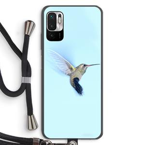 CaseCompany Kolibri: Xiaomi Redmi Note 10 5G Transparant Hoesje met koord