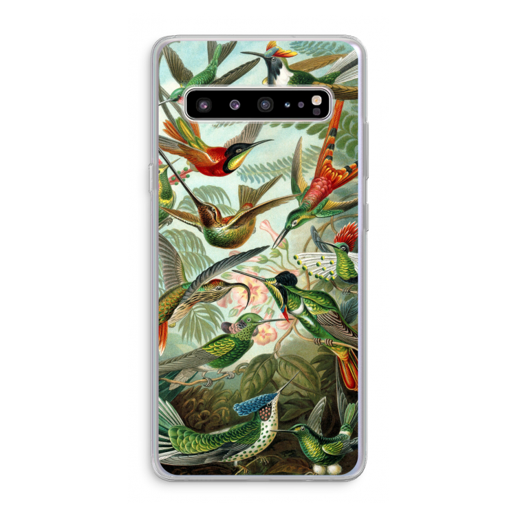 CaseCompany Haeckel Trochilidae: Samsung Galaxy S10 5G Transparant Hoesje