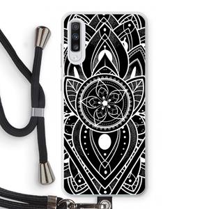 CaseCompany It's Complicated: Samsung Galaxy A70 Transparant Hoesje met koord