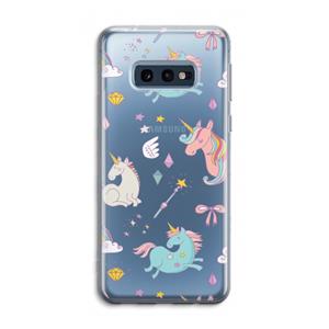 CaseCompany Fantasiewereld: Samsung Galaxy S10e Transparant Hoesje